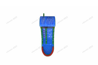 Large Outdoor Water Slide Jumpers Near Me Inflatable Water Slide With Splash Pool For Kids And Adults