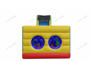 World'S Largest Bounce House Obstacle Course Outdoor Inflatable Obstacle Run Wipeout Blow Up Course