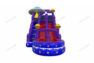 Inflatable Astronaut Waterslide Outdoor Wet Dry Bouncer And Party Best Inflatables Water Slide With Pool