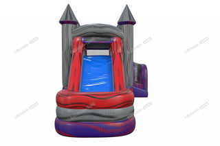 Combo Water Slide Bounce House Outside Jump Birthday Party Inflatable Bouncy Castle Hire