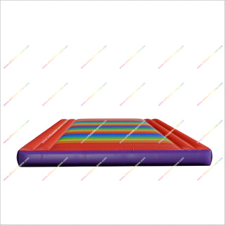 Rainbow Inflatable Jumping Pad Kids Adults Bouncing Pad Large Inflatable Pillows For Jumping