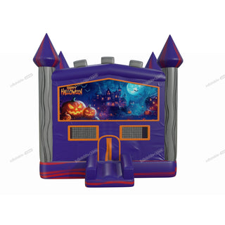 Happy Halloween Pumpkin Inflatable Bouncy Castle Rental Cool Outdoor Toys Bounce And Play Bounce House