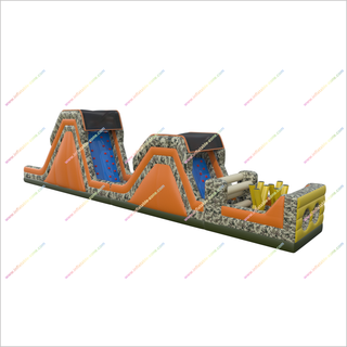 Inflatable Boot Camp Obstacle Course Rental Obstacle Jump House Bouncy Assault Course Hire