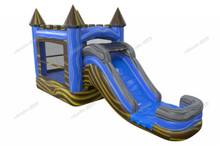 Inflatable Water Castle My First Jump And Slide Sports Combo Bounce House Waterslide Rental