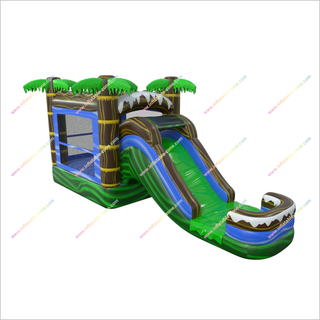 Jungle Bounce House Splash Combo Jumpers Near Me Bouncy Castle And Slide Mini Inflatable Pool