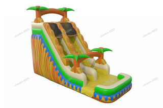 Inflatable Water Slide Rental Giant Blow Up Slide Sunny Fun Water Slide Bouncy Castle Pool