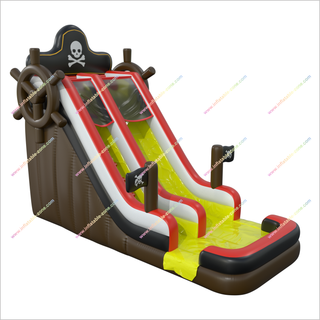 Inflatable Pirate Water Slide Fun Time Entertainment Inflatable Slide Water Pool Blow Up Rentals Near Me