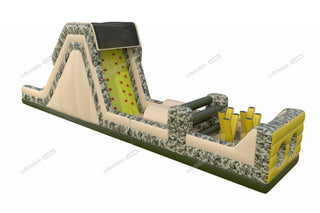 Boot Camp Extreme Challenge Inflatable Obstacle Course Best Backyard Obstacle Course For Adults Outside