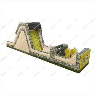 Boot Camp Extreme Challenge Inflatable Obstacle Course Best Backyard Obstacle Course For Adults Outside