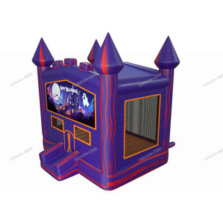 Cute Happy Halloween Inflatable Bounce House Business Ghost And Pumpkin Adult Bouncy Castle Hire