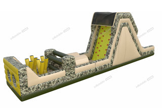 Boot Camp Extreme Challenge Inflatable Obstacle Course Best Backyard Obstacle Course For Adults Outside