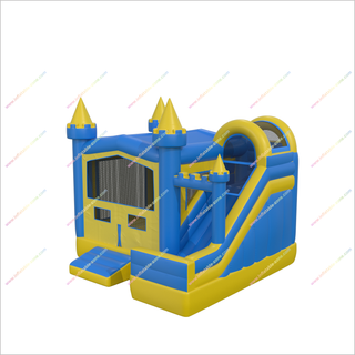 Funny Commercial Inflatable Bouncy Castle Slide Jumping Play The Big Combo Bounce House And Slide Rental - Inflatable-Zone