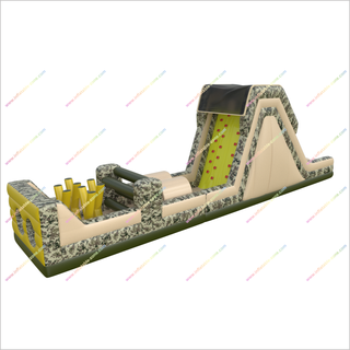 Boot Camp Extreme Challenge Inflatable Obstacle Course Best Backyard Obstacle Course For Adults Outside