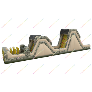 Long Boot Camp Inflatable Obstacle Course Camo Inflatable Special Ops Challenge Obstacle Course Near Me Outdoor