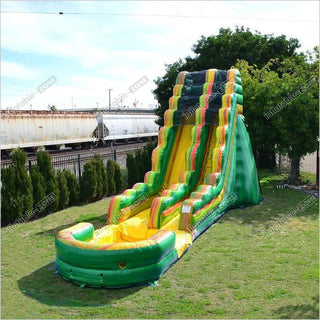 Blow Up Near Me Water Slide Trampoline Splash Blast Bounce House Happy Inflatable  Air Slides Adults