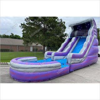 Water Slide Jump House Slides For Inground Pools Bouncy Castle Double Lane Small Best Inflatable