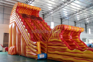 22ft Large Inflatable Water Slide Pool,Inflatable Bounce Castle With Water Slide,Double Zip Line Water Slide Inflatable