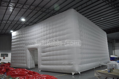 Giant White Wedding Inflatable Cube Tent Large Party Inflatable Tent H –  Inflatable-Zone